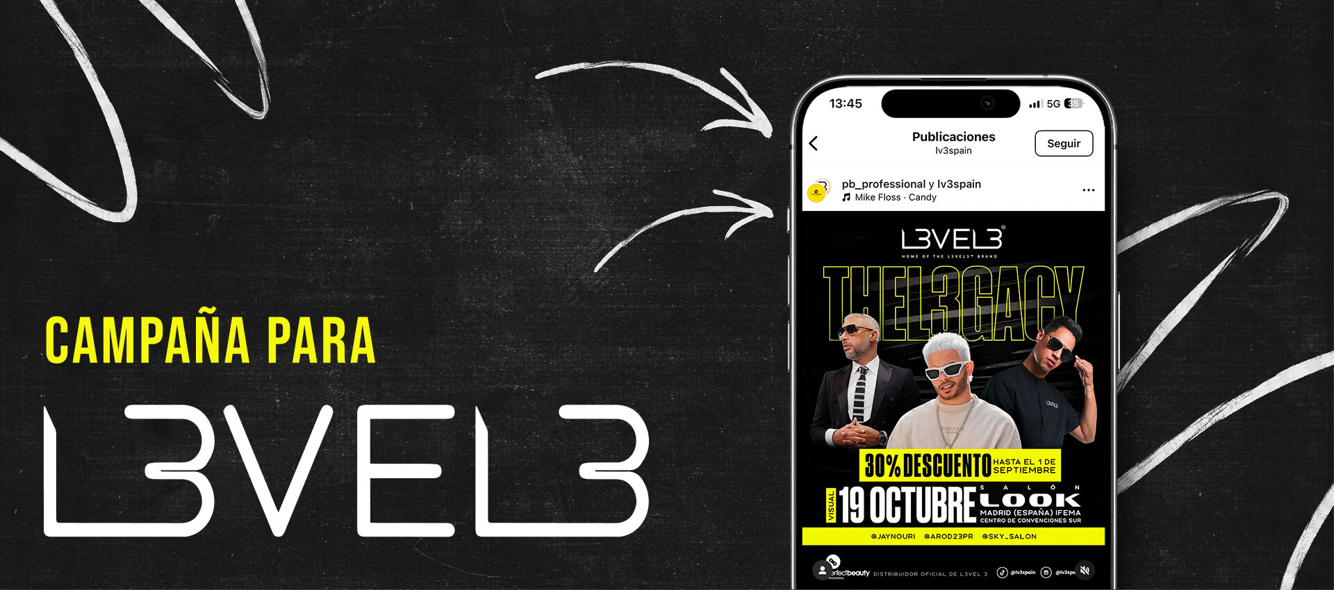 Imagen de proyecto - Campaña LEVEL3